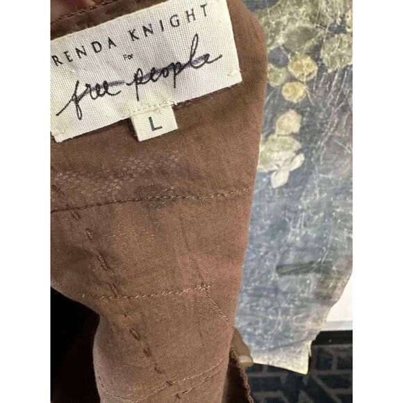 Free People Brown Mini Skirt - Picture 4 of 4